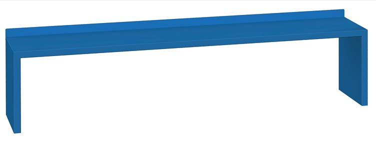 LISTA Stationary Riser Shelf With Back Stop