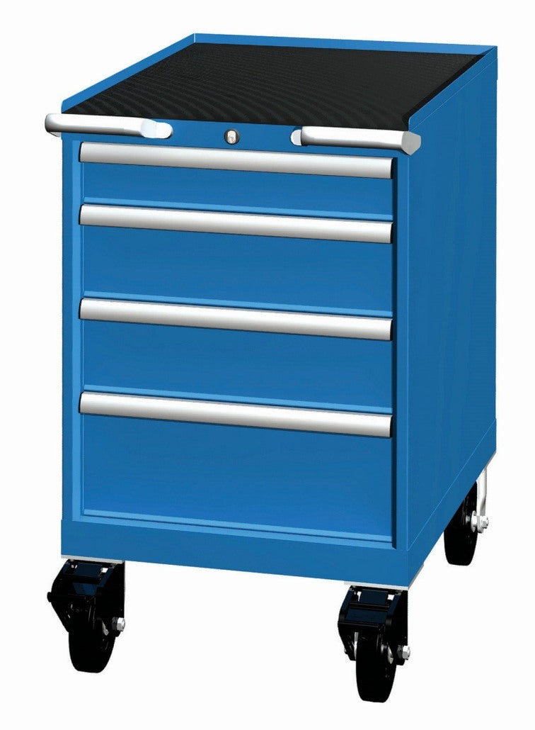 LISTA MP Mobile Cabinet 4 Drawers 4 Mesh Drawer Liners