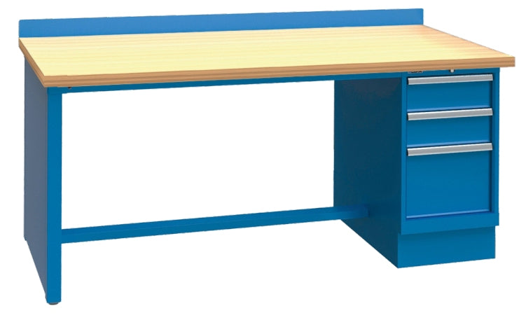 LISTA Technical Workbenches Butcher Block Top