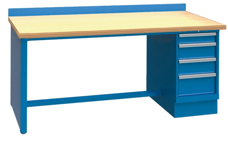 LISTA Technical Workbenches Butcher Block Top