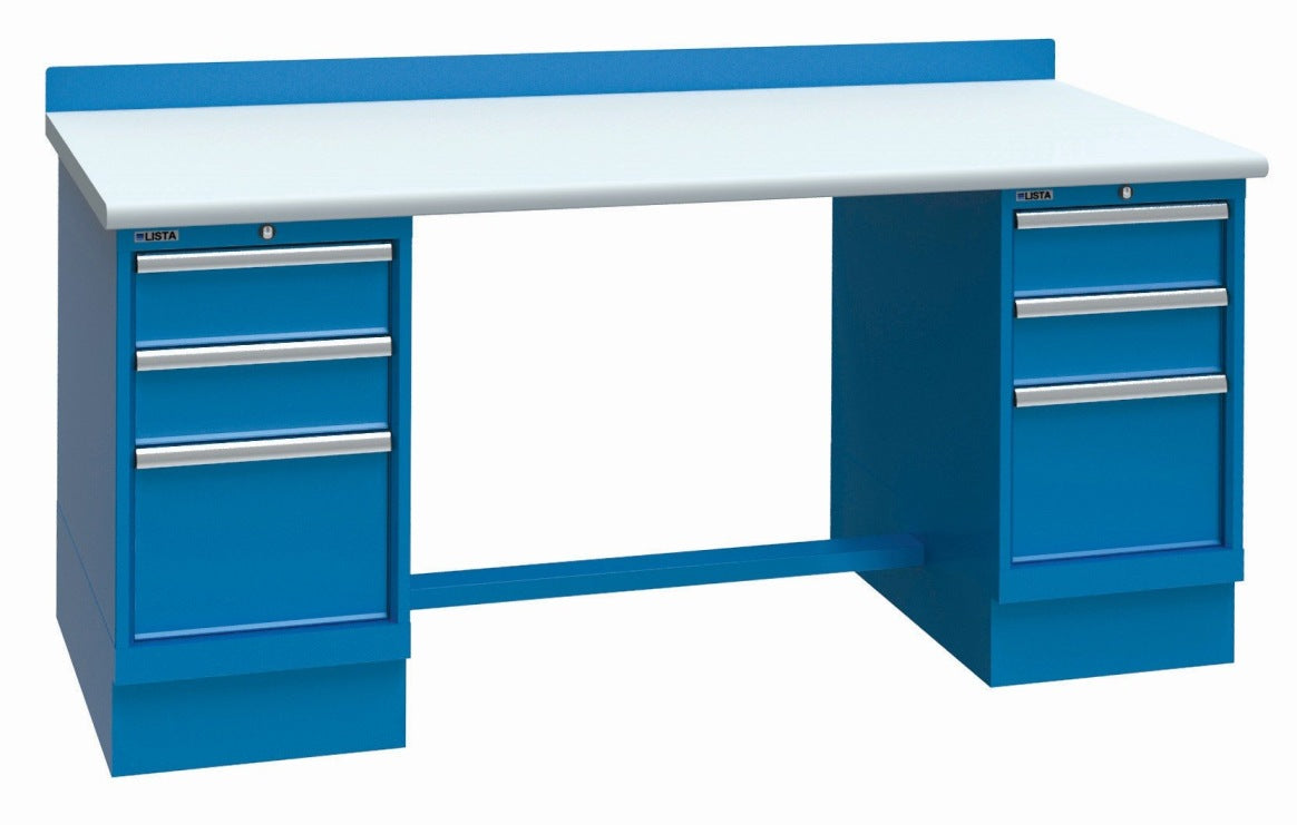 LISTA Technical Workbenches Static Diss.Laminate Top