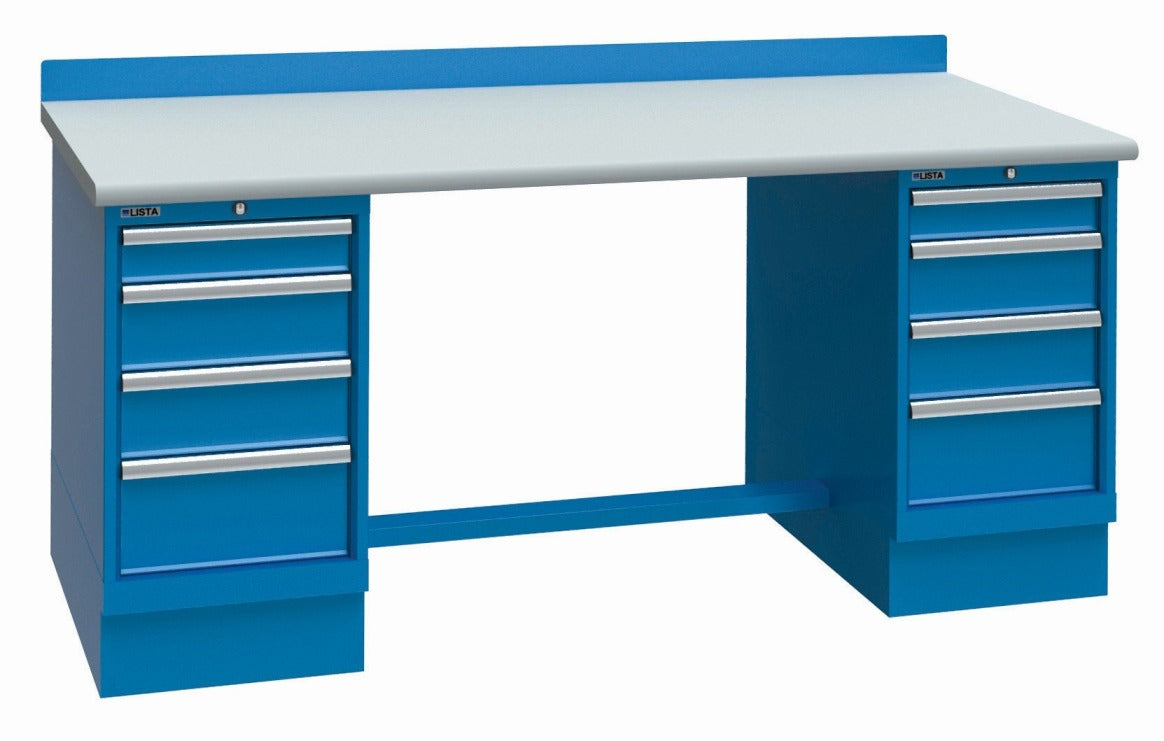 LISTA Technical Workbenches Plastic Laminate Top