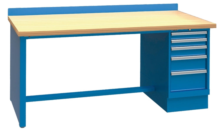 LISTA Technical Workbenches Butcher Block Top