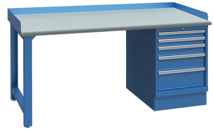 LISTA Industrial Workbenches Plastic Laminate Top