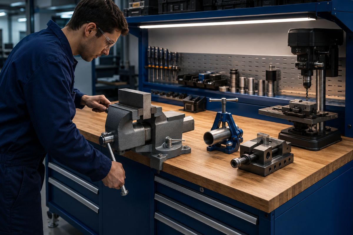 Workbench Vises Explained: Bench, Pipe, Drill Press & When to Use Each