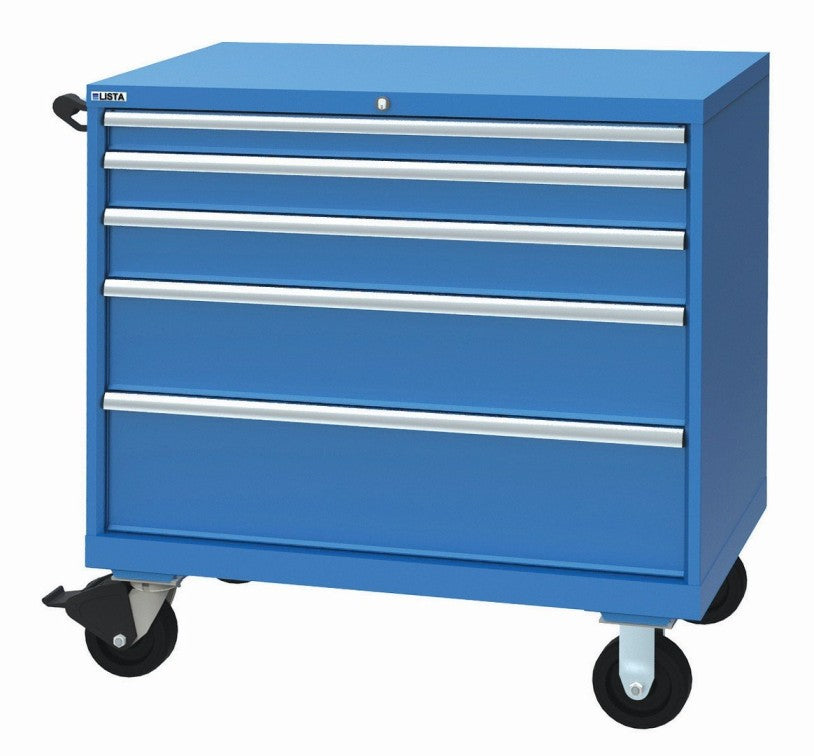 LISTA HS Mobile Cabinet 5 Drawers 63 Compartments