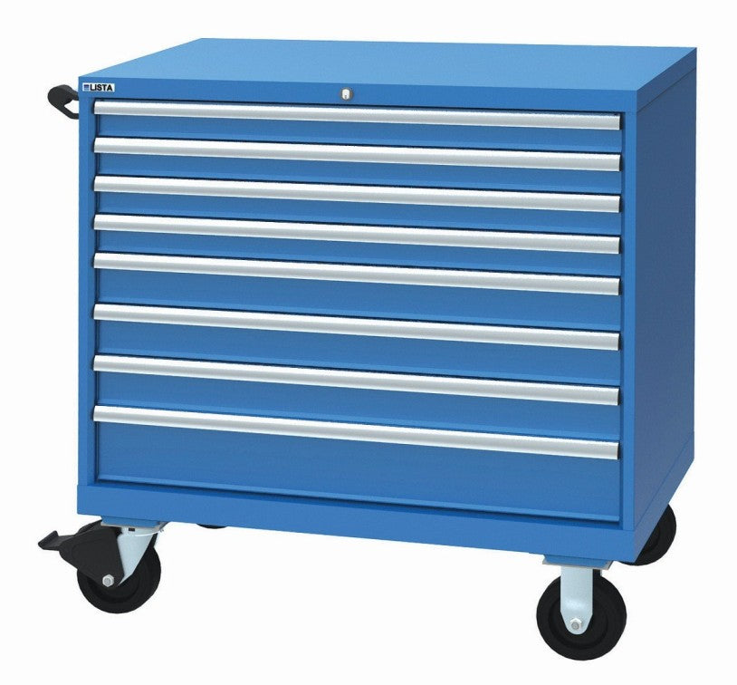 LISTA HS Mobile Cabinet 8 Drawers 129 Compartments