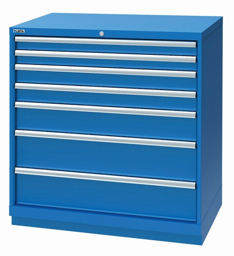 Lista HS Series Mobile Cabinets 7 Drawers 156 Cells - Lista Cabinets