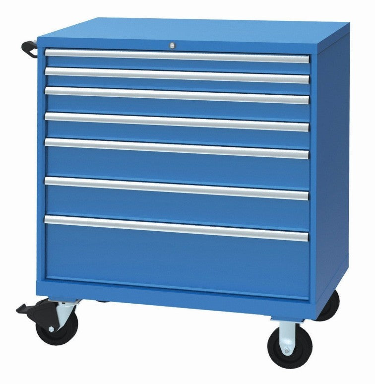 LISTA HS Mobile Cabinet 7 Drawers 7 Mesh Drawer Liners