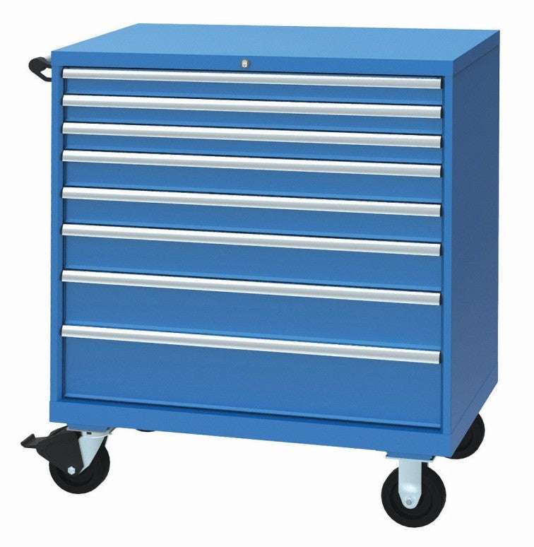 LISTA HS Mobile Cabinet 8 Drawers 8 Mesh Drawer Liners