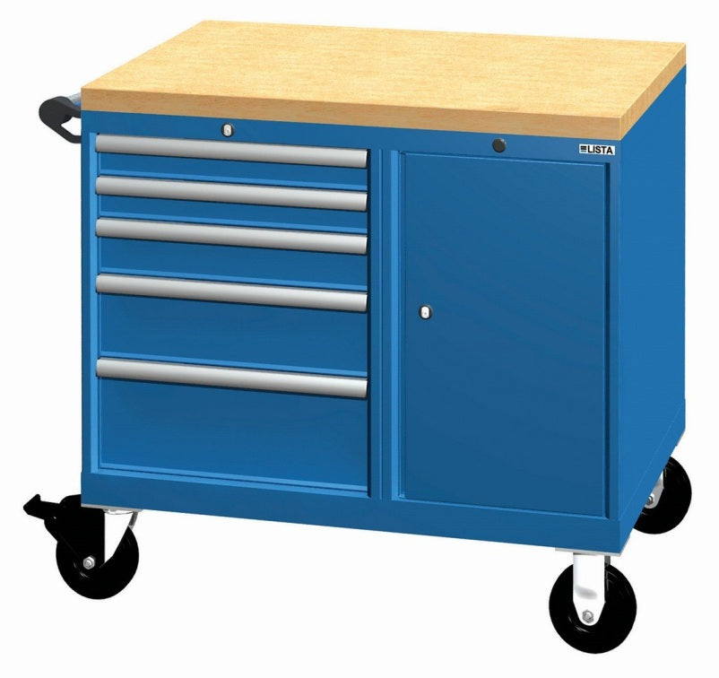 LISTA MP/NW Mobile 5 Drawers 57 Compartments