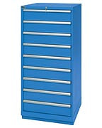 LISTA SC Series Cabinet 9 Drawers 124 Compartments