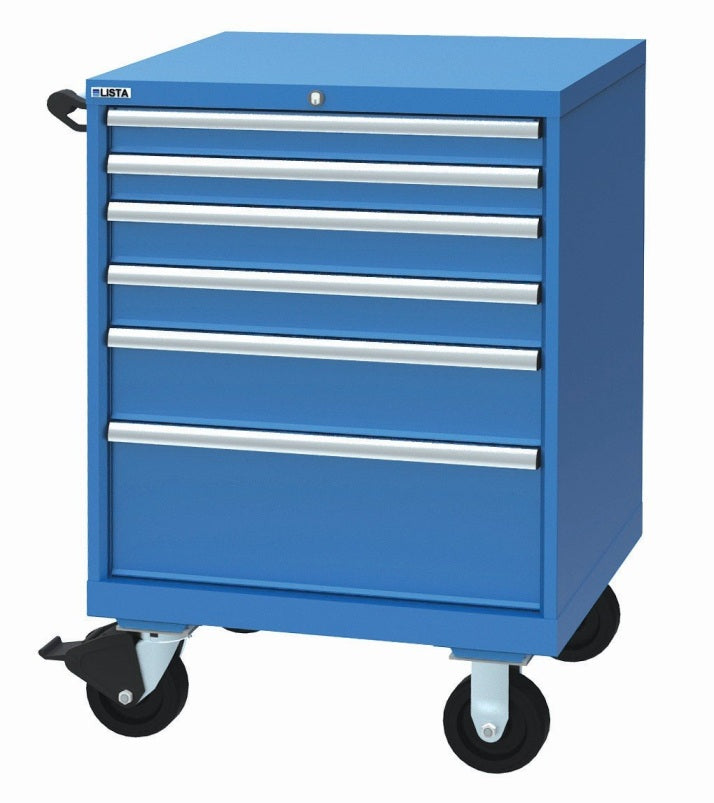 LISTA ST Mobile Cabinet 6 Drawers 58 Compartments