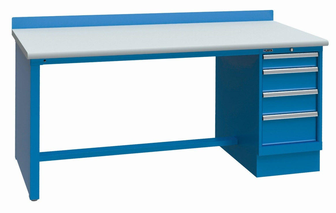 LISTA Technical Workbenches Plastic Laminate Top